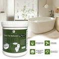 thumbnail image 6 of 16oz Tile Paint Epoxy Paint White Tub Paint Tub and Tile Refinishing Kit, Bathtub Refinishing Kit, Kitchen Epoxy Countertop Paint Kit, Odorless Ceramic Tile Paint for Bathroom Tiles for Furniture, 6 of 7