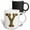 Multicolor, variant on 3drose, Elegant Image of Gold Victorian Ornate Monogram Initial Y, 11oz Mug