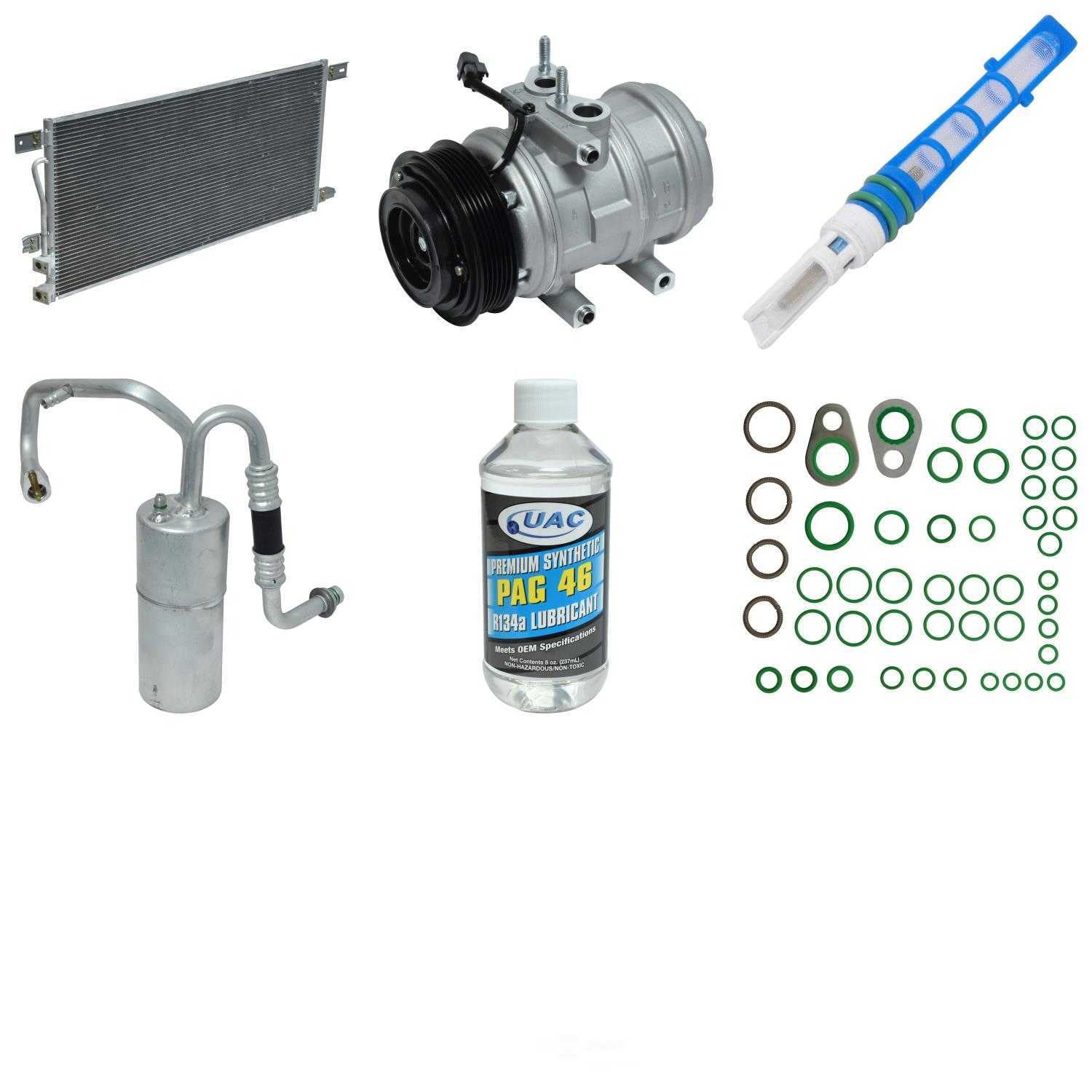 Uac Kt 2072A A/C Compressor And Component Kit, 1 Pack Fits select: 2008-2009 FORD F250, 2008-2009 FORD F350