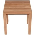 thumbnail image 5 of Meridian Furniture Tulum Natural Teak Outdoor End Table, 5 of 6