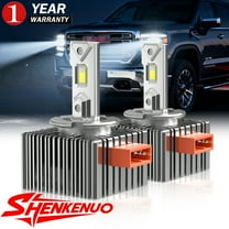 For GMC Sierra 1500 Limited 2019 LED Bulbs | D5S High/Low Beam, 120W 6000K Cool White, HID Replacement Kit, Plug and Play, 2PCS