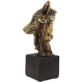 thumbnail image 3 of Ebros Gift 6" Tall Gray Wolf and Pup Head Bust Figurine with Black Pedestal, 3 of 8