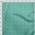 thumbnail image 4 of oneOone Cotton Flex Sea Green Fabric Car Sewing Material Print Fabric By The Yard 40 Inch Wide, 4 of 5