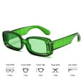 thumbnail image 3 of Hariumiu Sunglasses for Men Women Hip Hop Solid Color Burden Free Vintage Style Transparent Sunscreen Outdoor UV Sport Sunglasses for Running Cycling Fishing Golf Driving Beach, 3 of 10