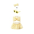 thumbnail image 3 of AuroraX Porch Goose Clothes Set 23" Porch Goose Summer Outfit 17-19 In Hawaiian Bikini Beach Outfit Porch GooseCostume 20 inch Fall Outside Stuff, 3 of 6