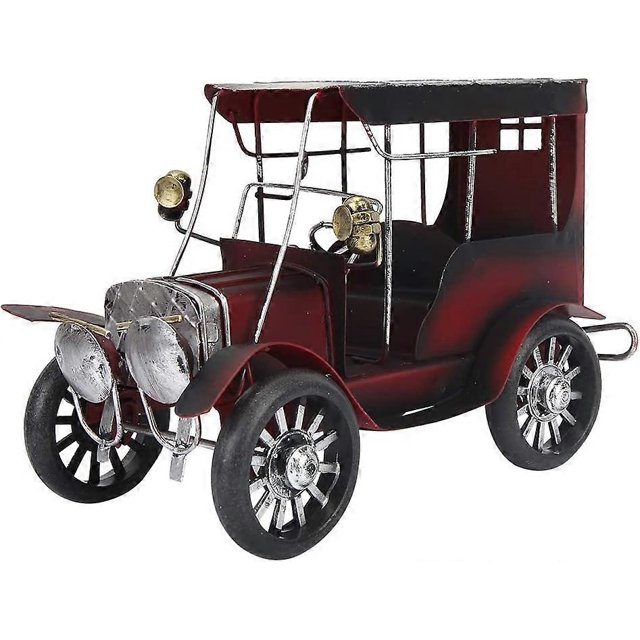 KAIYANG Modelo de coche, modelos a escala de coches antiguos, miniaturas de coches antiguos, manualidades, decoración de escritorio para el hogar y la oficina, regalo