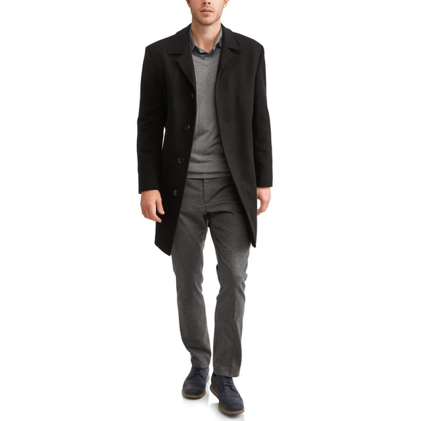 Coventry Men's Wool Blend Top Coat