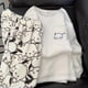 thumbnail image 5 of Pijamas japoneses bonitos de hellokitty para mujer, franela de invierno, además de terciopelo grueso, conjunto de ropa para el hogar con dibujos animados de celebridades de internet, 5 of 5