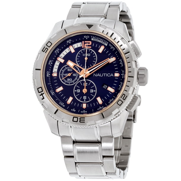 Nautica Men's WATCH NST 101 48MM - Walmart.com