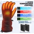 thumbnail image 4 of Guantes de calefacción ZNOFAN recargables, eléctricos e impermeables, 4 of 6