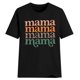 thumbnail image 5 of Fiudx Ofertas Relámpago Mujer Primavera Verano Día de La Madre Color Sólido Impresión de Letras Manga Corta Cuello Redondo Casual Top, 5 of 5