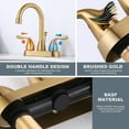 thumbnail image 5 of 4 Inch Centerset Bathroom Faucet Gold, 5 of 5