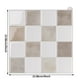 thumbnail image 2 of Adhesivos Para Azulejos, Calcomanías Autoadhesivas Para Paredes, Cocina Y Baño, Diseño De Rejilla De Pvc, Salpicadero Extraíble., 2 of 3