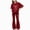 A30-Athletic Outfit Sets-Wine, variant on Caqnni 7-8 Years Teen Girls Tracksuit Short Sleeve Tops T Shirt And Flared Trousers Teenager 2 Piece Outfits Kids Sets For Teen Girls Running Tracksuit A30-Mint Green