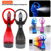 New Misting Fan, Handheld Misting Fan, Battery Operated Fan, Water Spray Fan, Mini Portable Desk Fan, Personal Cooling Fan for Outdoor, Fine Mist Sprayer, Sport Travel(8 Colors)