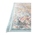 thumbnail image 6 of Unique Loom Baracoa Collection Area Rug - Rumba (5' Square Light Blue/Cream), 6 of 7