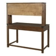 thumbnail image 5 of Baton Rouge Desk with Hutch in Brushed Walnut Engineered  Wood- 2 Cartons, 5 of 9