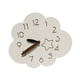 thumbnail image 4 of Reloj de pared con diseño de nube, silencioso y creativo, para habitación infantil, guardería, interior con patrón de estrellas, 4 of 9