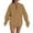 Khaki, variant on Horkkom Quarter Zip Pullover Women Crewneck Solid Color Pullover Sweatshirts Casual Loose Fall Outfits L, Gifts for Women