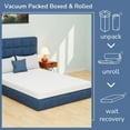 thumbnail image 7 of PayLessHere 5 Inch Green Tea Memory Foam Mattress,Medium Firm Mattresses Twin Size,White, 7 of 7