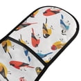 thumbnail image 2 of Dailycode Double Sided Oven Mitt with Loop Heat Resistant Kitchen Long Potholders 7" x 35" Various Color Birds, 2 of 6
