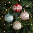thumbnail image 1 of Xihbxyly Colgante para Árbol de Navidad, Diseño de Polvo Dorado, Decoración de Encaje de Espuma, Ambiente Festivo Colorido, Elegante Temática Invernal, Luces Cálidas, Decoración Navideña para El Hoga, 1 of 6