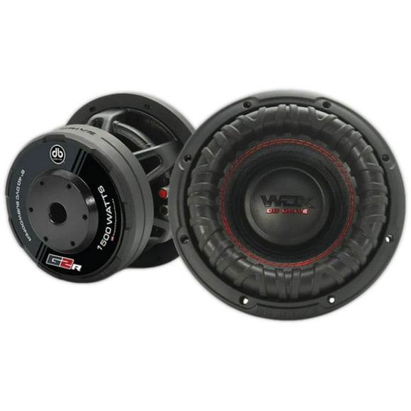 Subwoofer DB Drive WDX8G2R.4 8PLG 1500W Doble Bobina 4O