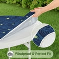 thumbnail image 5 of Sci-Fi Aesthetic Round Fitted Tablecloth Windproof & Perfect Fit for Gatherings, 5 of 5