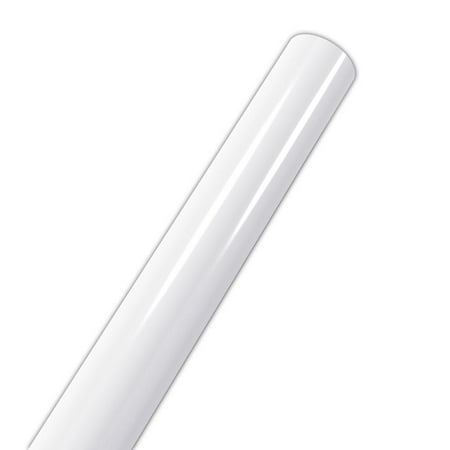 - Sch. 40 PVC Pipe, Furniture Grade, 1” Size, White (5-Feet)