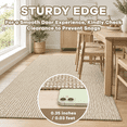 Runner Rug 3x14 Ft Washable Runners For Hallways Extra Long Woven Non ...