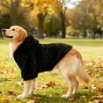 thumbnail image 3 of Dog Sweaters for Large Dogs Pet Hoodie Clothes Warm Soft Pet Coats Hooded Sweatshirt Dog Sweaters for Extra Large Dogs(Black), 3 of 5