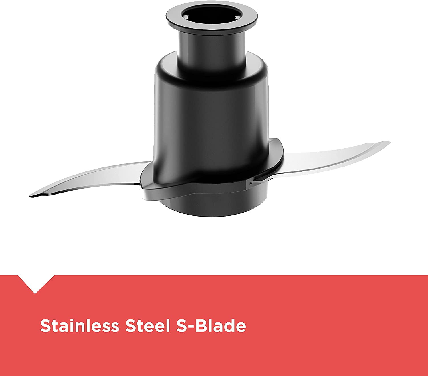 8-Cup Food Processor with Easy Assembly and Stainless Steel Blade for Chopping and Slicing