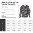 thumbnail image 5 of Lsque Garden Gnomes UPF 50+ Lightweight Sun Protection Men's Women's Long Sleeve Shirt, Hoodie Performance -Small, 5 of 9