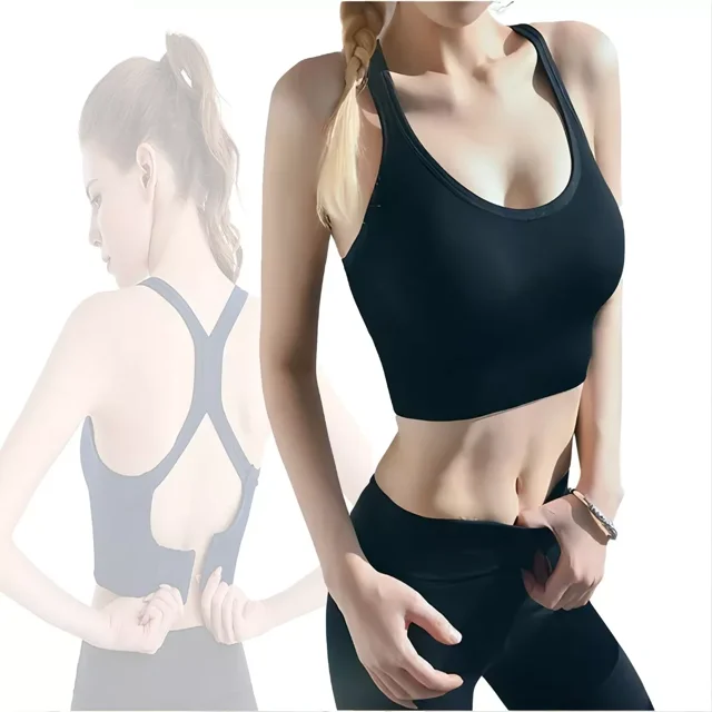 Top Deportivo Correr Ajustable Secado Rápido Brasier Push Up