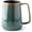 24oz green, variant on Large 24oz Purple Ceramic Mug with White Flower Pattern, 700ml Stoneware Coffee Cup, Microwave and Dishwasher Safe