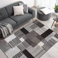 thumbnail image 1 of BY COCOON 4x6 Area Rug | Area Rugs For Living Room Rugs For Bedrooms Carpet Washable Rug (120 Cm x 170 Cm Grey Rug), 1 of 1