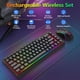 thumbnail image 2 of Set Teclado y Ratón Redragon S157-PRO Inalámbrico RGB 12800 DPI, 2 of 9