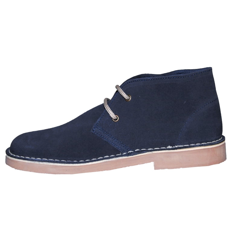 Roamers Mens Real Suede Round Toe Unlined Desert Boots  display picture 1