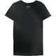 thumbnail image 1 of Reebok Solid Basic - Camiseta para mujer, color negro, talla mediana, 1 of 2