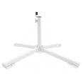 thumbnail image 1 of Base Para Sombrilla Playa Jardin + Bolsa, Plegable Resistente, Blanco, 1 of 5