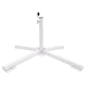 thumbnail image 1 of Base Para Sombrilla Playa Jardin + Bolsa, Plegable Resistente, Blanco, 1 of 5