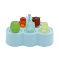 thumbnail image 1 of Molde de paleta de hielo Moldes de helado de silicona de dibujos animados 6 Máquinas de paleta de hielo para niños DIY, 1 of 8