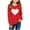 Red#2, variant on GaThRRgYP Spring Tops for Women,Summer Tops for Women,Boys and Girls Valentine's Day Printed Fashionable and Cute Round Neck Printed Long Sleeved Hoodie Top White#3 9 Years