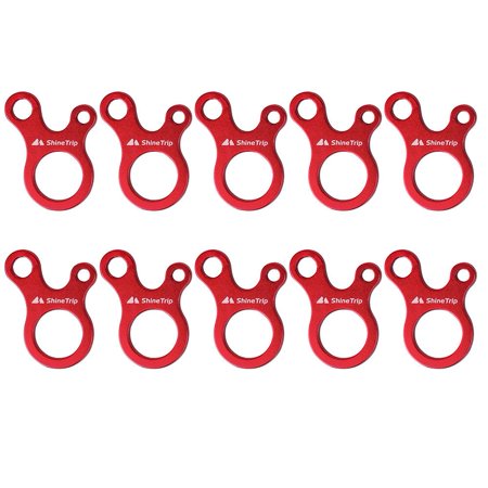 Clairlio ShineTrip 10x Outdoor Camping Tent Rope Buckles Tensioner ...