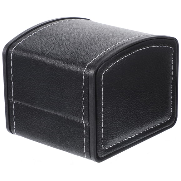 BESTYASH Men Jewelry Box with PU in Black 1Pcs for Gifting and Storage
