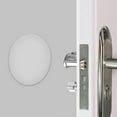 thumbnail image 3 of SENRISE 2/4 Pcs Rubber Door Stopper Wall Protectors Guard Self-Adhesive Knob Bumper Round Transparent, 3 of 4