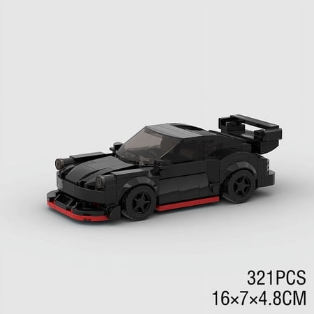 MOC Car Speed Champions Super Race F1 Vehicle 76383 Technical Building Block Racing Brick Christmas Thanksgiving Day Gift City