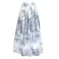 thumbnail image 5 of Falda de cintura alta de gasa de estilo nuevo 2024 para mujer, falda tipo paraguas larga de corte A adelgazante de verano, 5 of 5