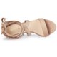 thumbnail image 4 of Sandalias Con Cordones Entrecruzadas Allegra K Tacones Bloque Medio Mujer Desnudo 40, 4 of 6