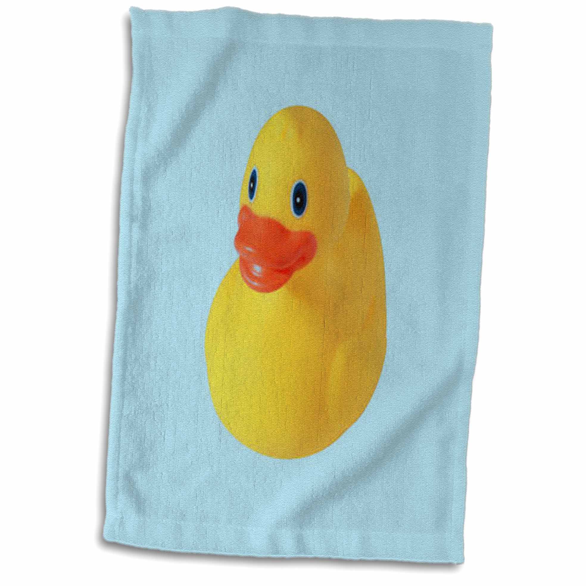 3dRose Rubber ducky Towel, 15 by 22inch (twl_284833_1)